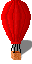 landed balloon