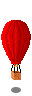 rising balloon